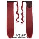 Long Straight Wrap Around Clip Ponytail Hair Extension - HairNjoy