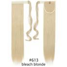 Long Straight Wrap Around Clip Ponytail Hair Extension - HairNjoy