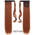 Long Straight Wrap Around Clip Ponytail Hair Extension - HairNjoy