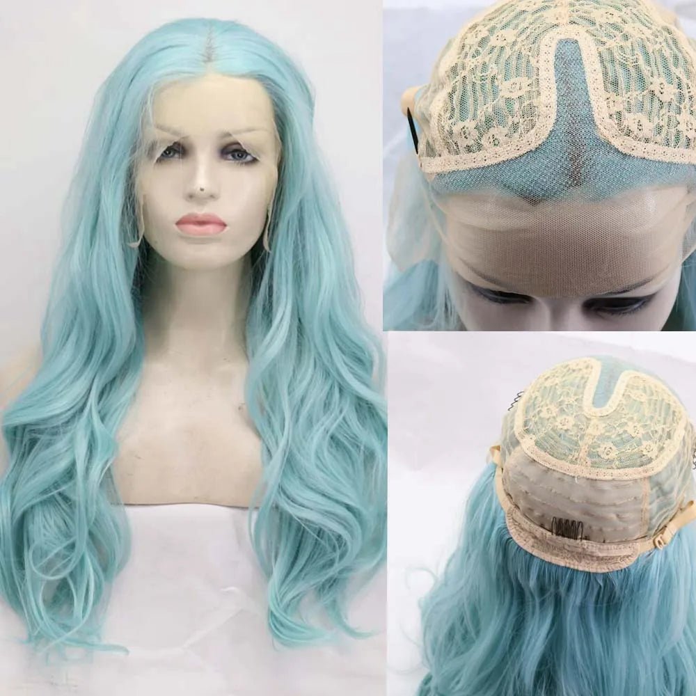 Modern Mermaid: Wavy Lace Front SyntheticS Wig - HairNjoy