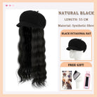 Removable Hair Extension with Adjustable Hat - HairNjoy