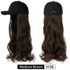 Removable Hair Extension with Baseball Cap - HairNjoy