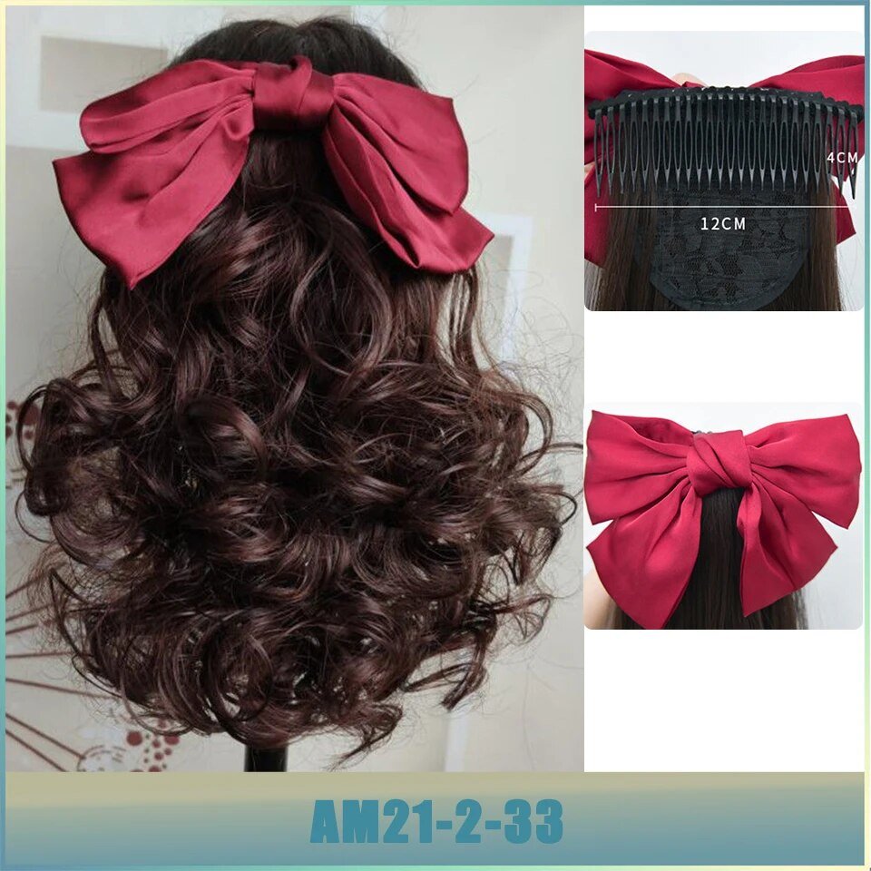 Retro Ponytail with Comb Clip in Hair Extension - HairNjoy