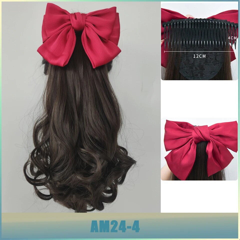 Retro Ponytail with Comb Clip in Hair Extension - HairNjoy