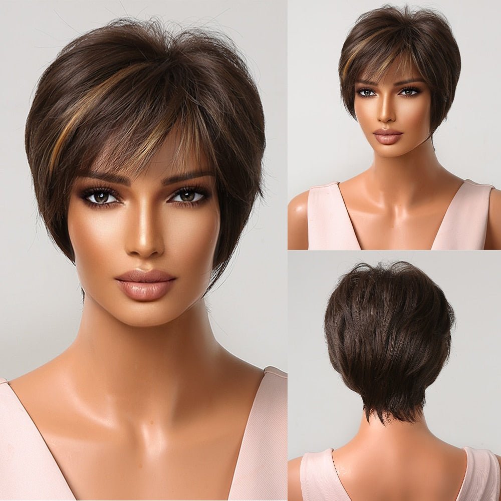 Short Pixie Cut Wig - HairNjoy