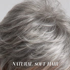 Silver Gray Blonde Black Pixie Human Hair Wig with Bangs - HairNjoy