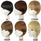 Synthetic Fringe Clip in Side Bangs Hair Extensions - HairNjoy