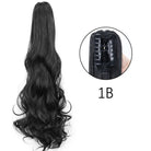 Synthetic Hair Wavy Claw Clip In Hair Extension - HairNjoy