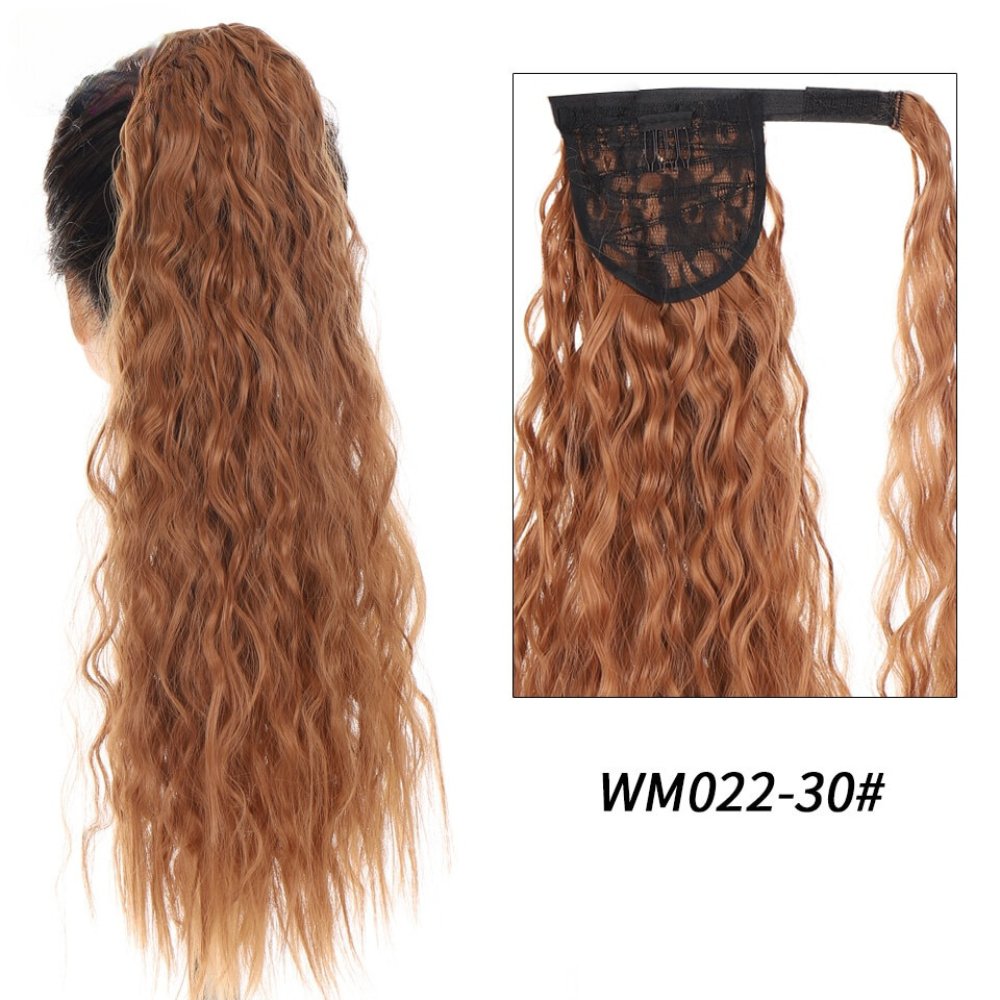 Synthetic Long Wavy Clip Ponytail Hair Extension - HairNjoy