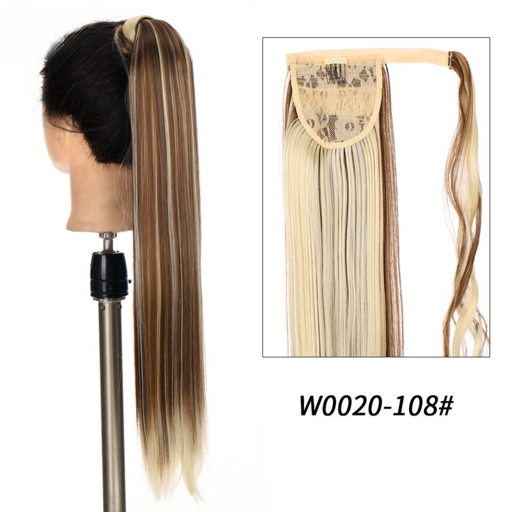 Synthetic Long Wavy Clip Ponytail Hair Extension - HairNjoy