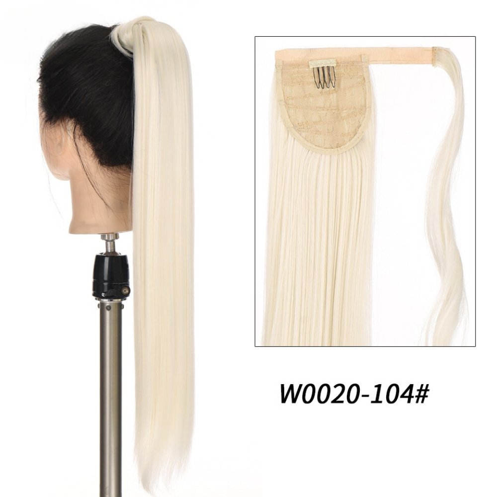 Synthetic Long Wavy Clip Ponytail Hair Extension - HairNjoy