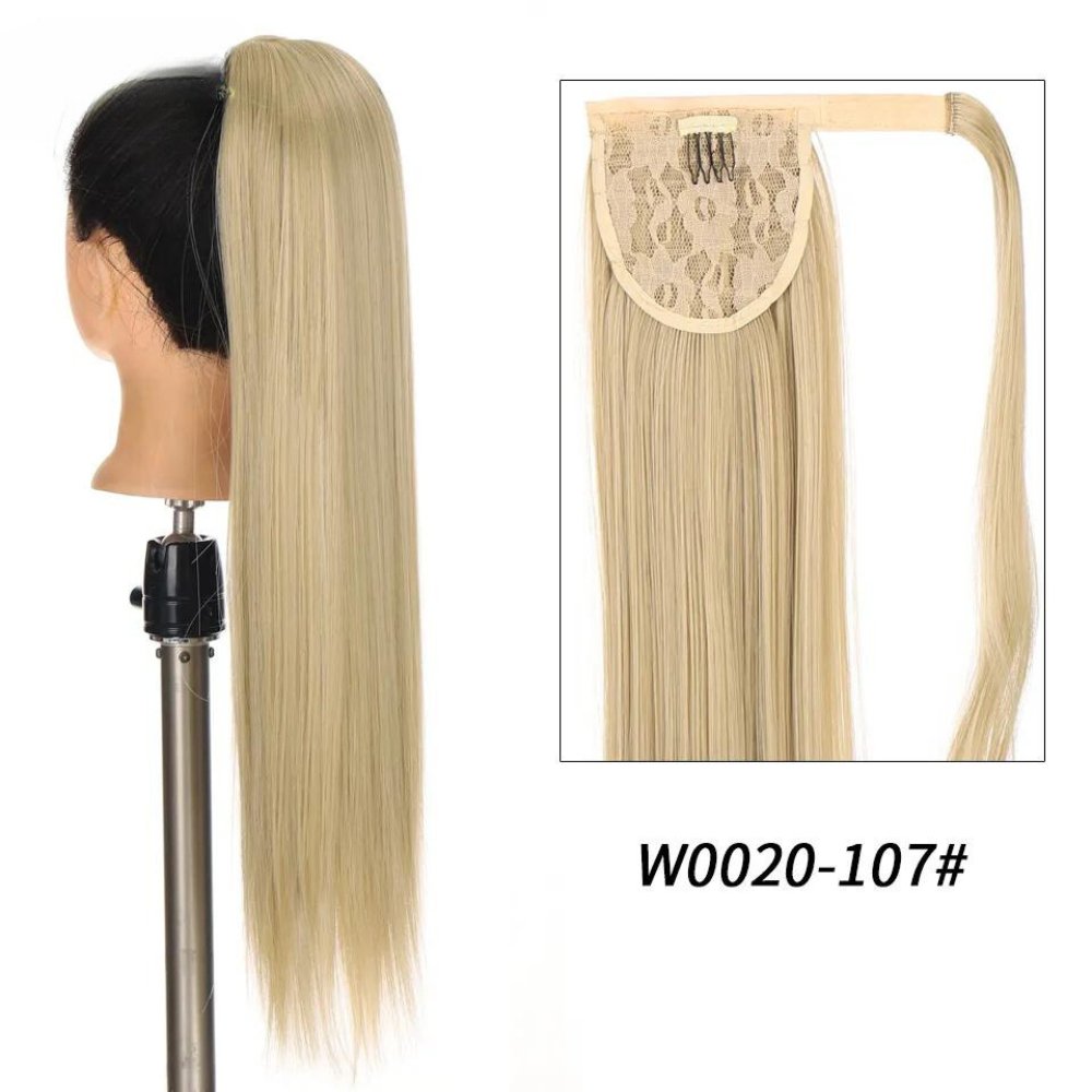 Synthetic Long Wavy Clip Ponytail Hair Extension - HairNjoy