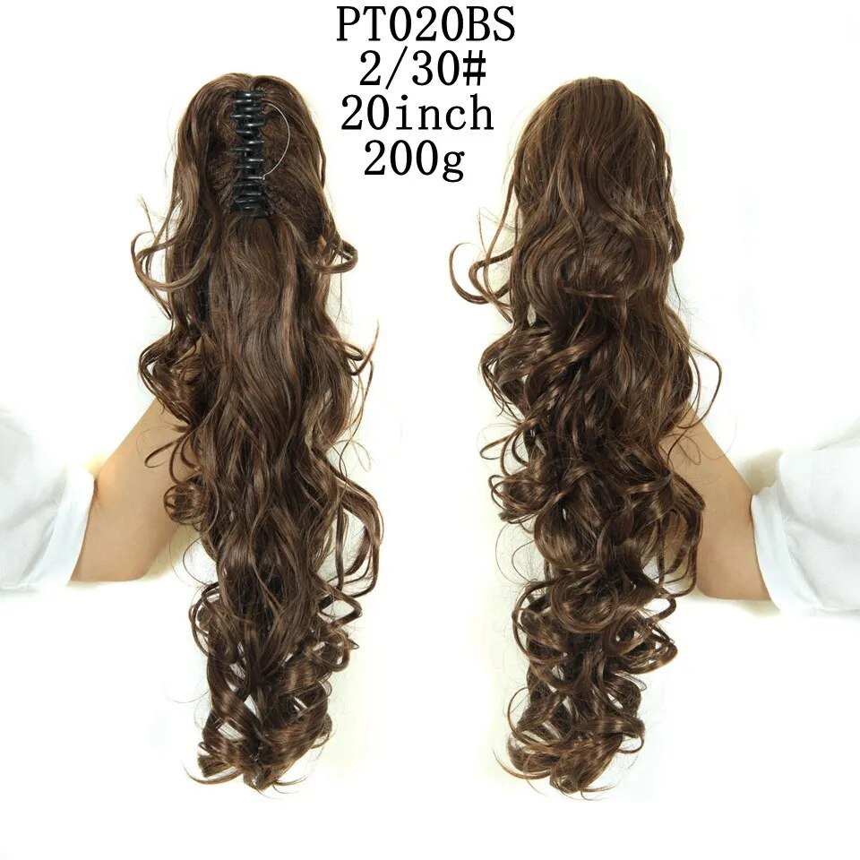 Synthetic Ponytail Clip in Wavy Hair Extension - HairNjoy