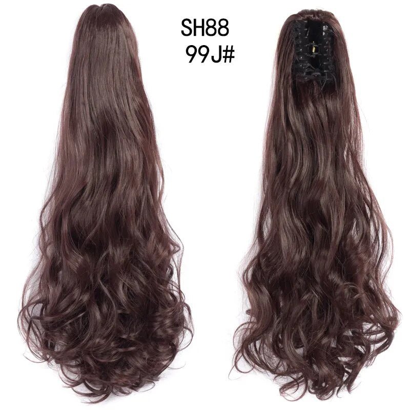 Synthetic Ponytail Clip in Wavy Hair Extension - HairNjoy