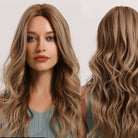 Synthetic Women's Long Blonde Wavy Wigs - HairNjoy