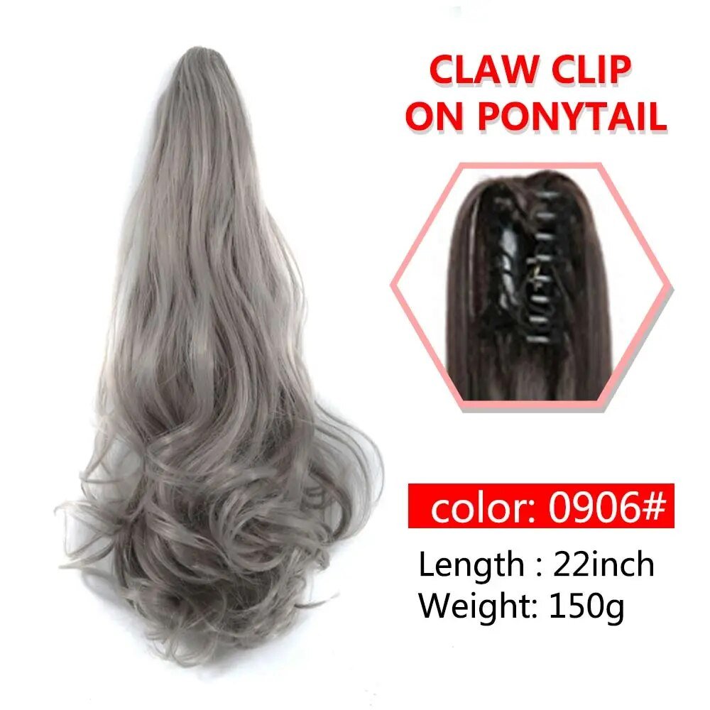 Wavy Claw Clip On Ponytail Hair Extension - HairNjoy