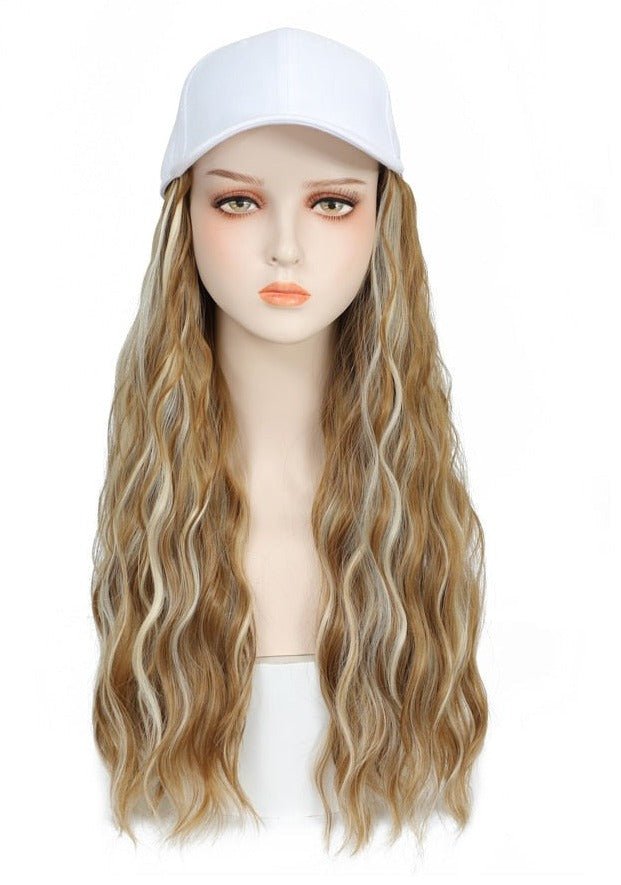 Wavy Hair Extension with Baseball Cap - HairNjoy